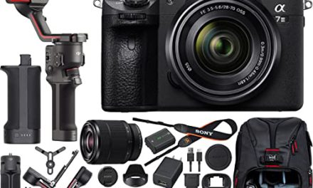 Capture stunning footage with Sony a7 III Camera Bundle