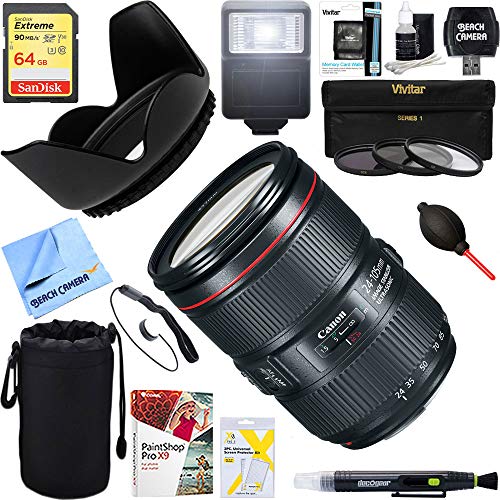 Capture the Ultimate Photography Bundle with Canon 24-105mm f/4L II USM Lens & More!