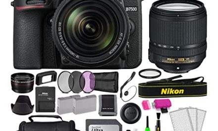 Capture the Moment: Nikon D7500 20.9MP Deluxe Bundle