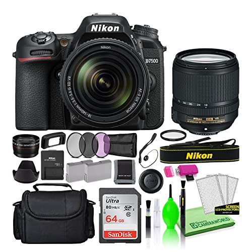 Capture the Moment: Nikon D7500 20.9MP Deluxe Bundle