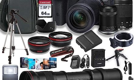 Capture Your Moments with Canon EOS R7 Mirrorless Camera Bundle