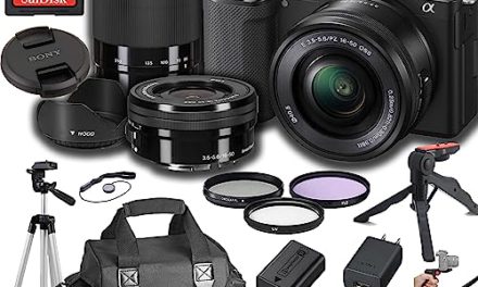 Capture Perfect Moments with Sony ZV-E10 Camera Bundle!