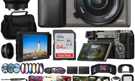 Capture Every Moment with Sony Alpha a6000 Camera Bundle