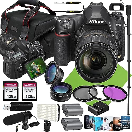 Renewed Nikon D780 DSLR Camera Bundle: Capture, Enhance, and Explore