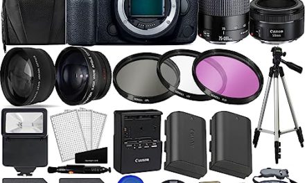 Capture Life’s Journey: Canon 5D Mark IV Pro Travel Bundle