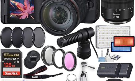 Upgrade Your Photography: Canon R6 Mark II Mirrorless Camera Bundle