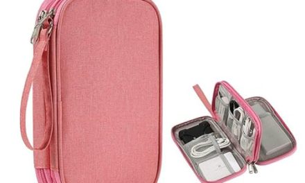 Waterproof USB Organizer: Compact Gadget Bag for Electronics