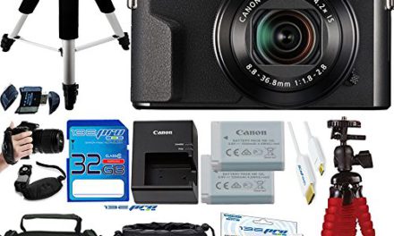 Capture Life’s Finest Moments: Canon PowerShot G7 X Mark II Camera Bundle