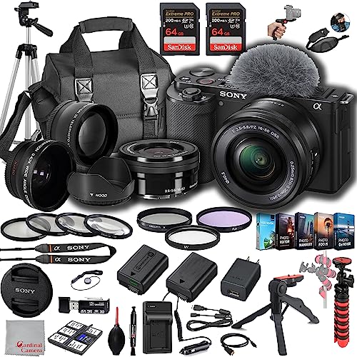 Capture Life’s Moments: Sony ZV-E10 Mirrorless Camera Bundle