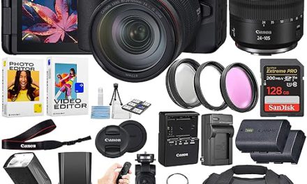 Upgrade Your Photography Gear: Canon R6 Mark II + RF 24-105mm Lens Bundle
